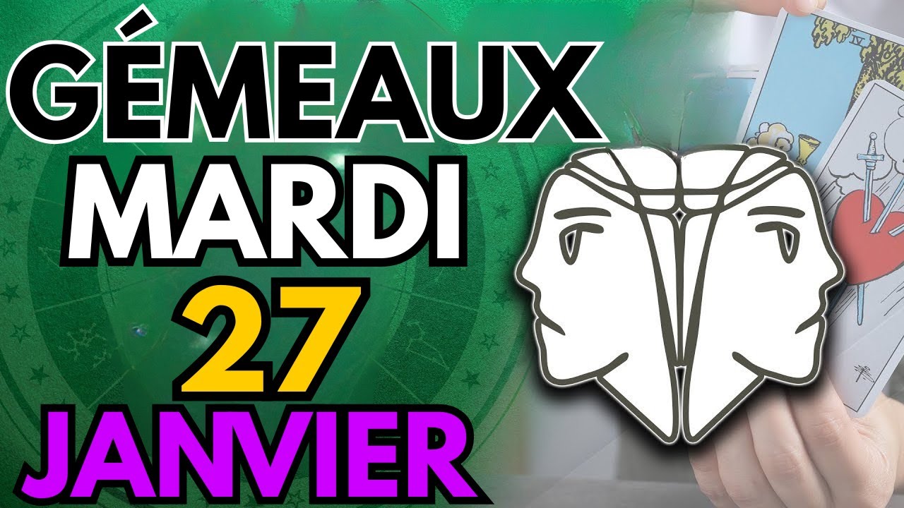 GÉMEAUX ♊ CE MESSAGE EST FAIT POUR VOUS ! ✉ Horoscope du 26 janvier 2026 🔮 #horoscope