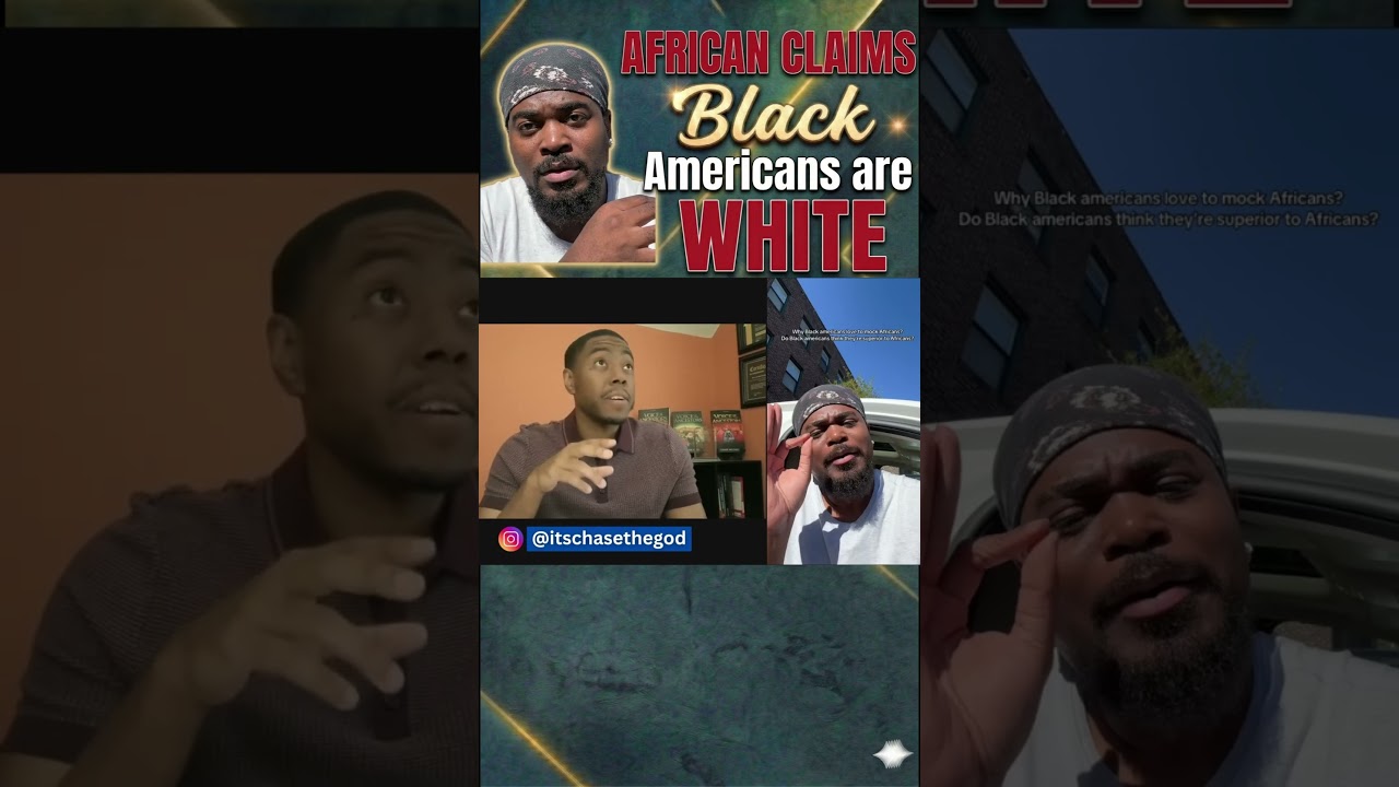 Африканцы утверждают, что чернокожие американцы &mdash; это белые люди диаспоры.