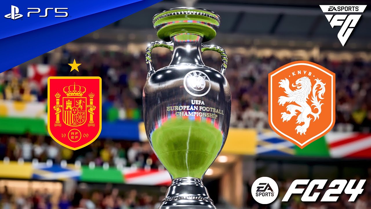 FC 24 - Spain vs. Netherlands - UEFA EURO 2024 Final Match | PS5™ [4K60]
