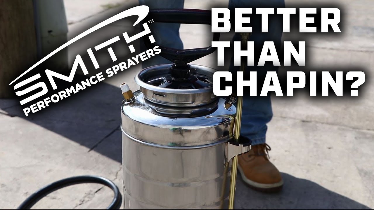 Smith S103E Industrial and Contractor Stainless Steel Concrete Compression Sprayer Overview