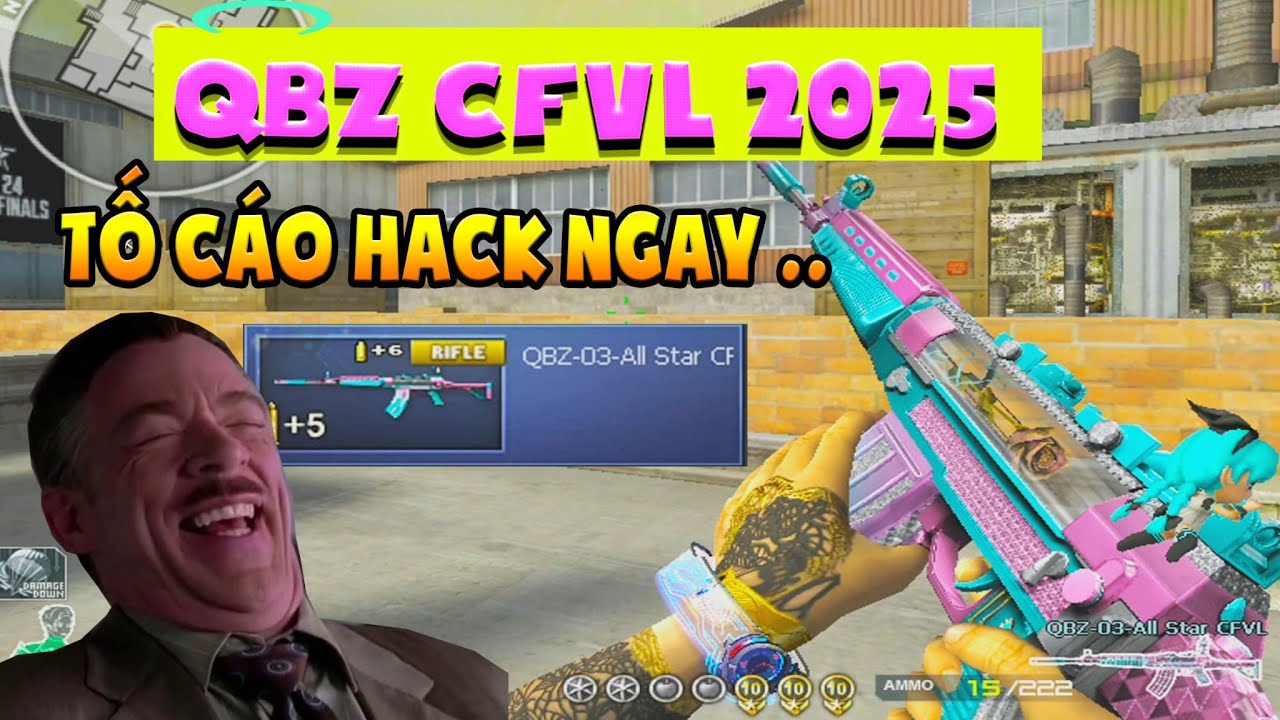 ► Bình luận Đột Kích - Qbz 03 star CFVL - làm vài đường khiến team bạn khóc thét.