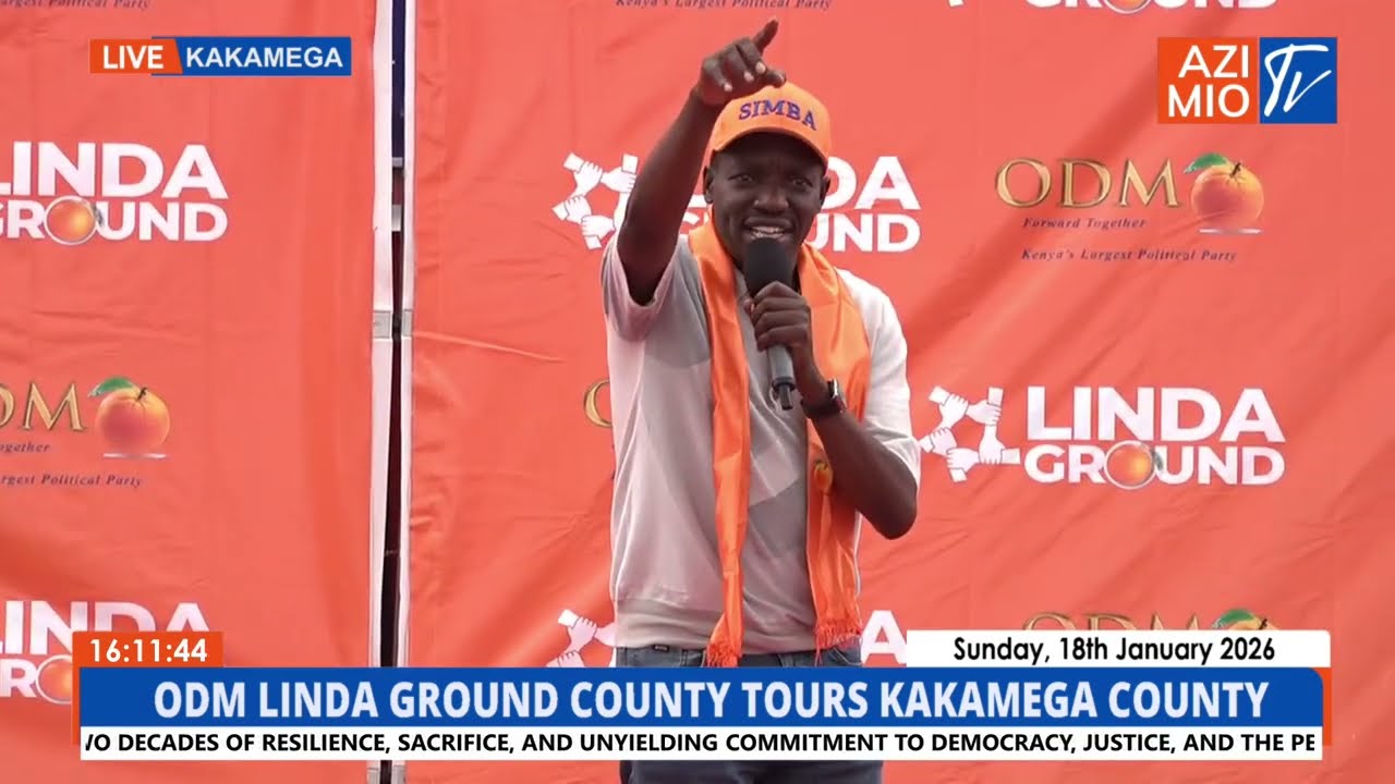 ODM DPL Simba Arati STAMPS AUTHORITY in Kakamega, endorses UDA Coalition talks