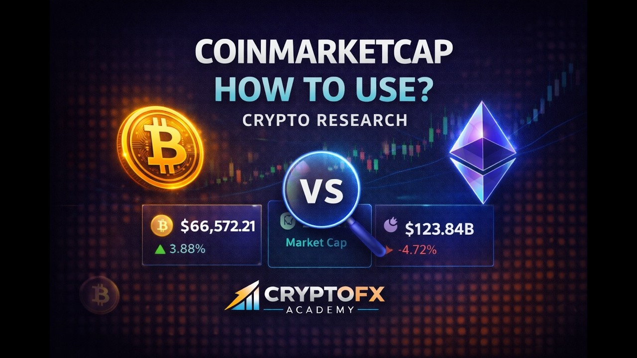 How to Use CoinMarketCap | Complete Crypto Research Guide for Beginners