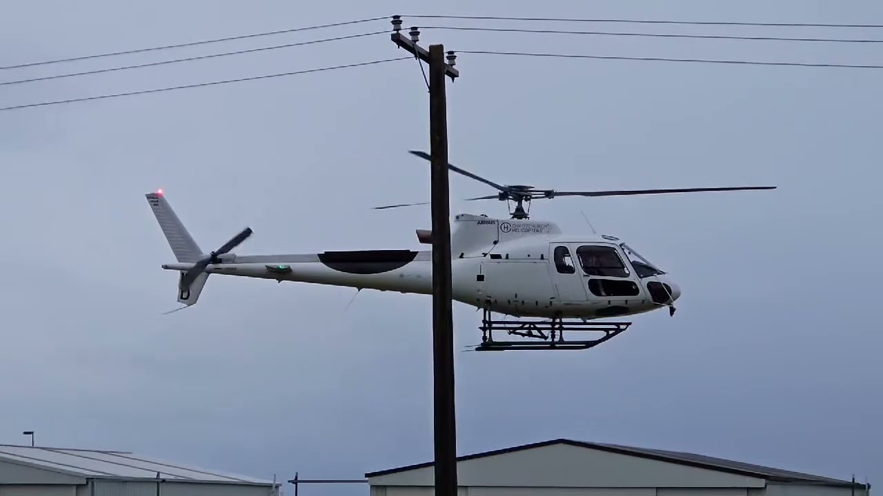 Christchurch helicopters HUQ and HWD coming in christchurch Airport 