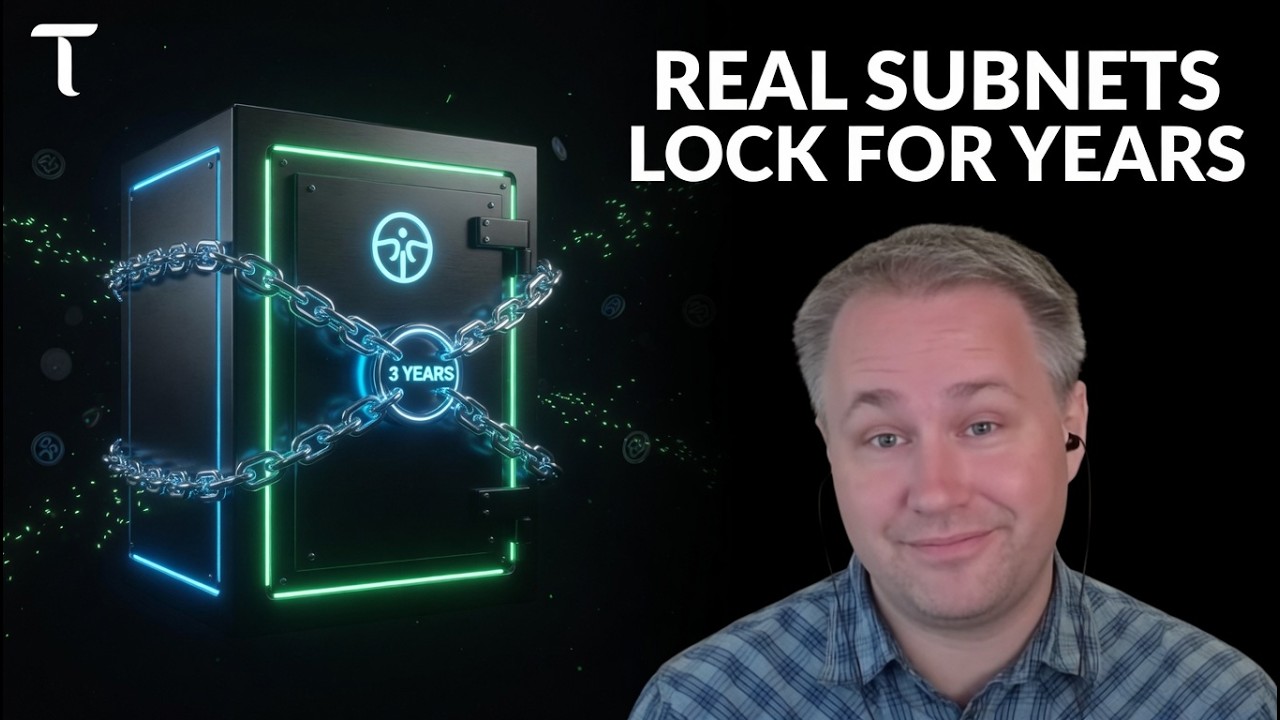 Why Serious Bittensor Subnets Lock Tokens For 3 Years