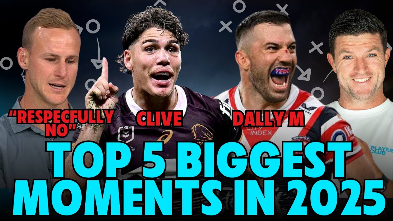 Мои 5 лучших моментов сезона NRL 2025 года