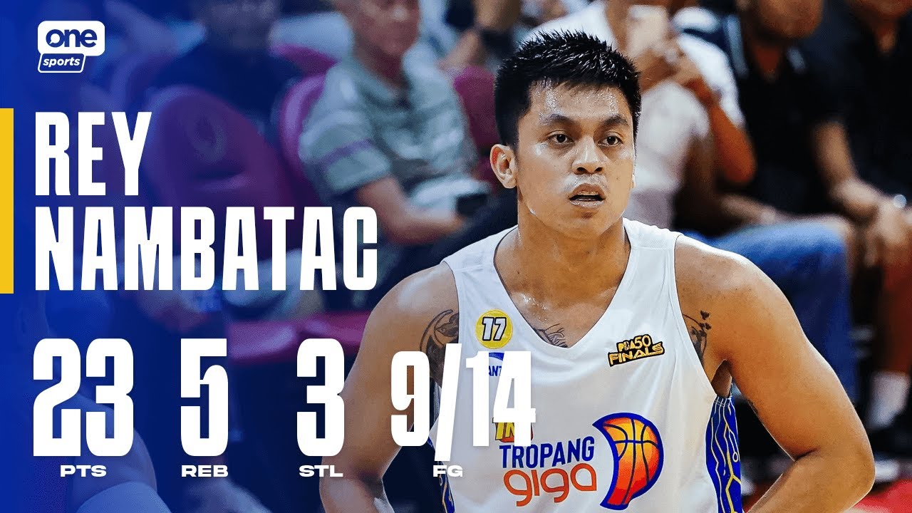 Rey Nambatac’s DOUBLE-DOUBLE GAME for TNT vs. Ginebra | PBA SEASON 49 COMMISSIONER'S CUP