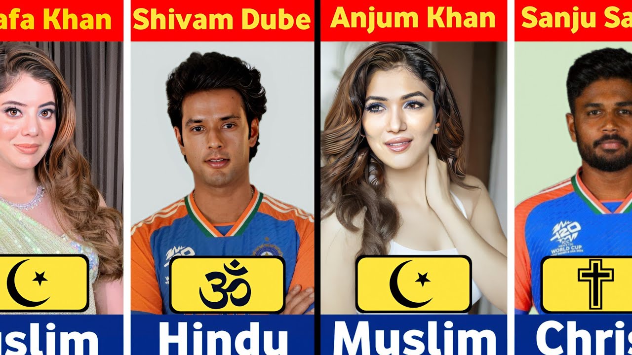 Indian Cricketers Wife Religion | Indian Cricketers and Their Wifes
