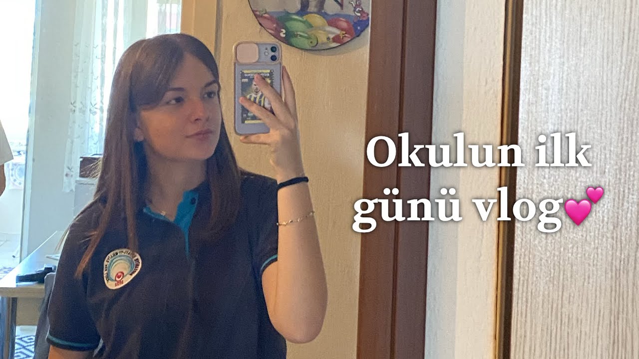 Okulun ilk günü vlog | Berru Bozkurt