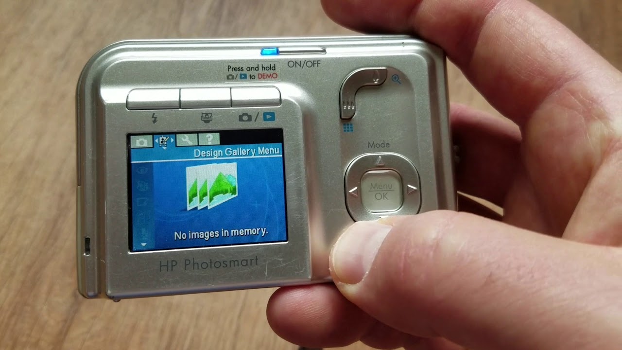 How to Reset Format HP Photosmart Camera M425