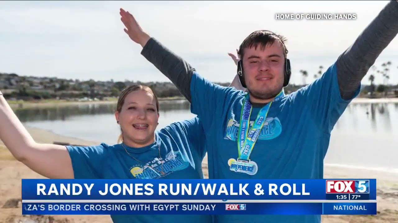 FOX 5 - Home of Guiding Hands hosts 16th Annual Randy Jones Run, Walk, and Roll for Independence