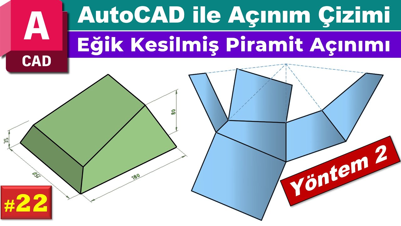 Tabana Eğik Kesilmiş Piramit A&ccedil;ınımı-2