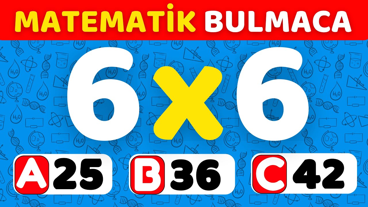 Süper Matematik Bulmaca ➗🤓✖️ Matematik Becerilerini Test Et 🧠 Bul Bakalım