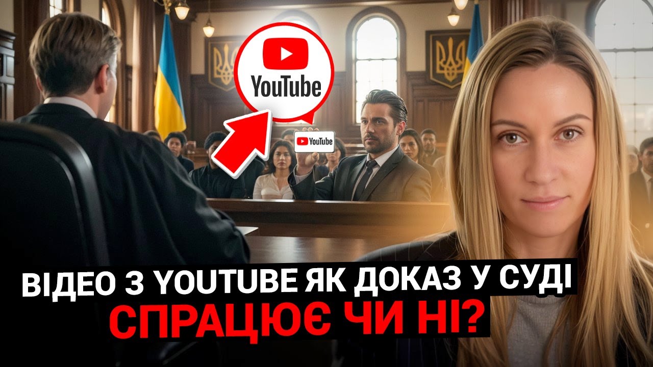 Відео з YouTube як доказ у суді: Монтаж, діпфейк і експертиза. Все, що потрібно знати