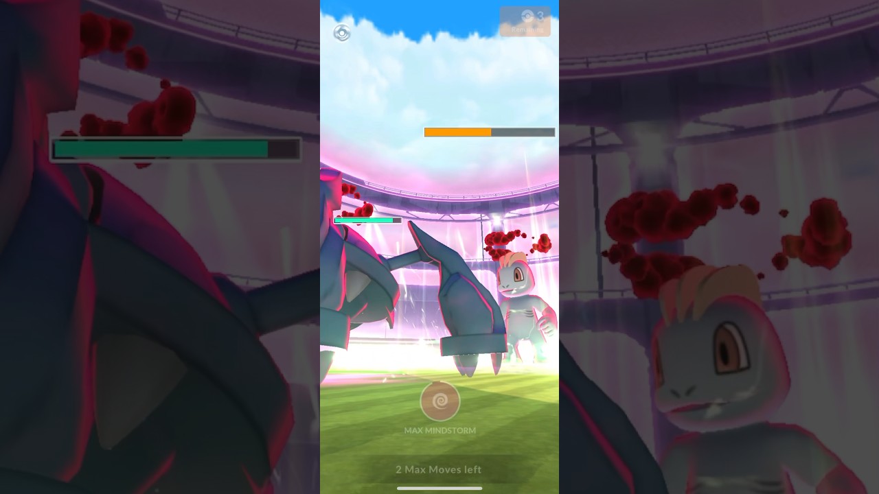 [Pokemon GO] DYNAMAX BATTLE #2 - MACHOP 