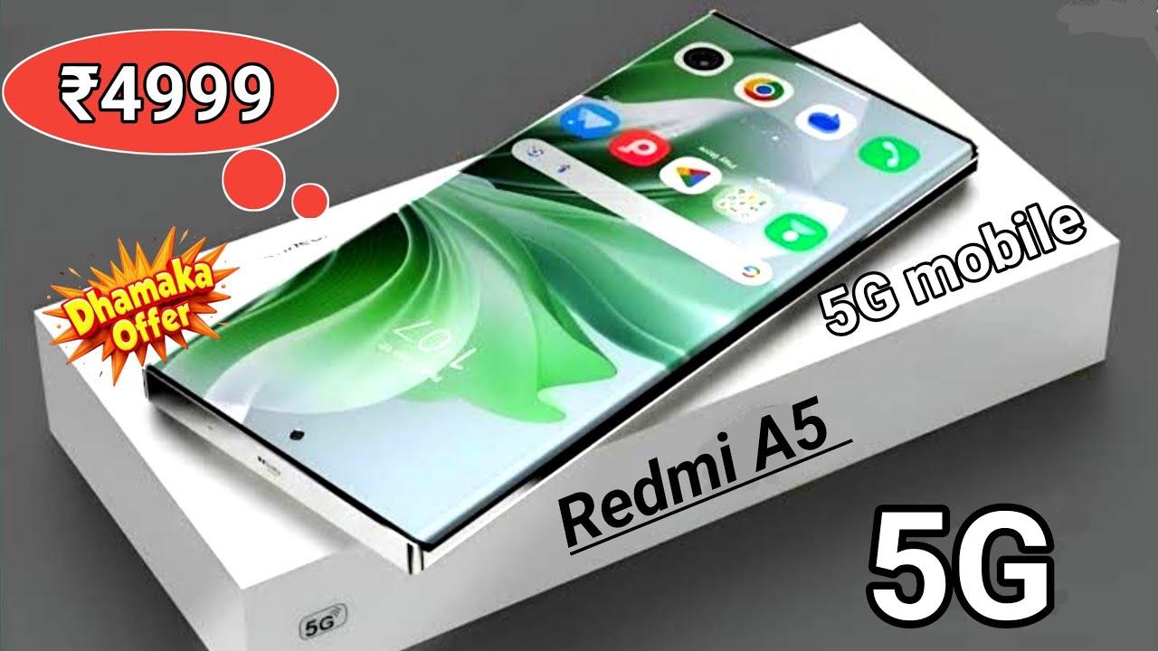 Redmi A5 5G unboxsing⚡review⚡1 Year free⚡Best 5G Smartphone 2025⚡Redmi A4 5G unboxsing 