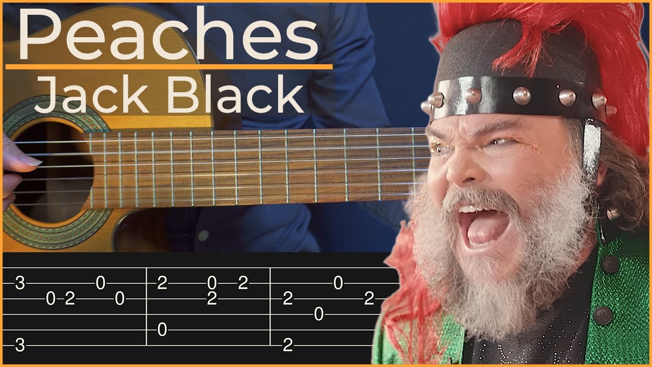 Peaches - Jack Black (Simple Guitar Tab)