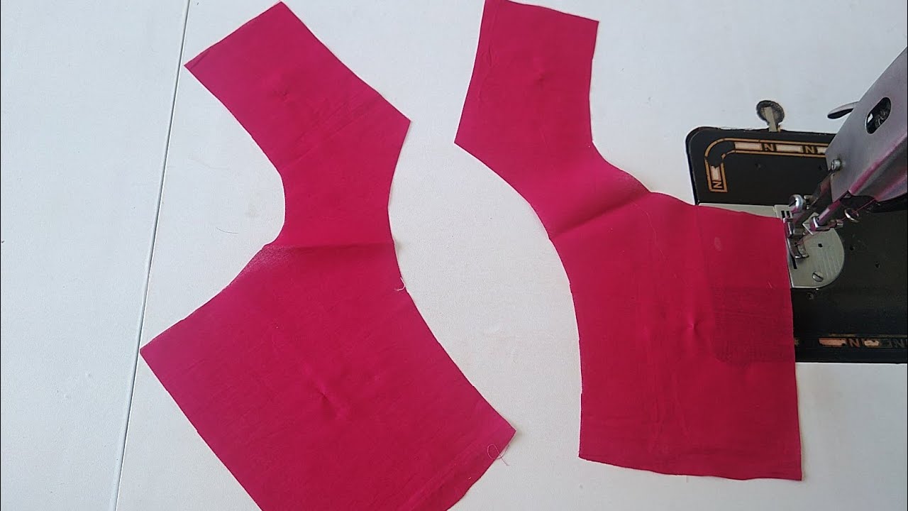 40size katori blouse stitching | 40 size lining katori blouse|easy method of katori blouse stitching