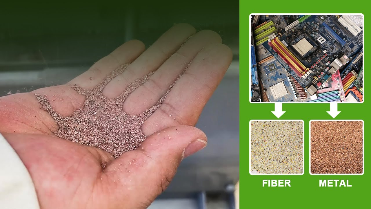 PCB Boards Recycling Machine | E waste Solutions (Suny Group)