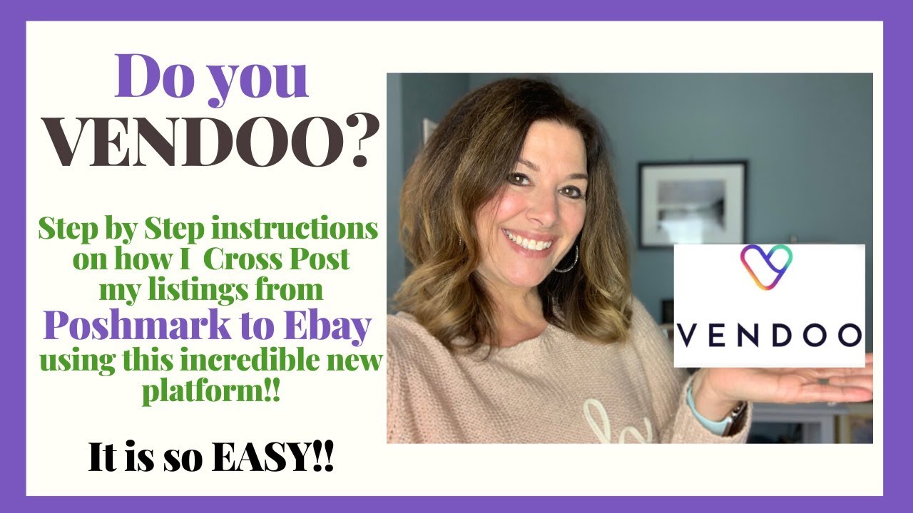 Make More Money Using Vendoo! Cross Listing from Poshmark to Ebay with EASE! Full Time Reseller