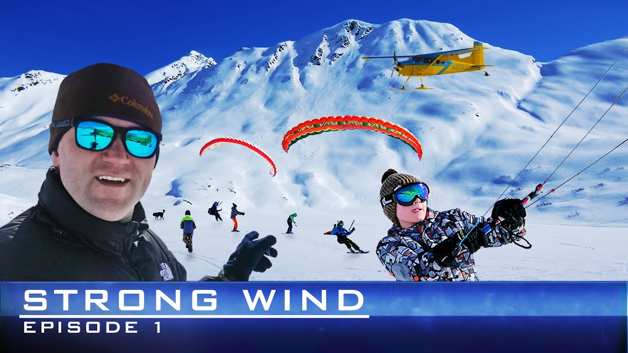 Thompson Pass, Alaska: Ski Flying - Ski Kiting, the World's Best Location