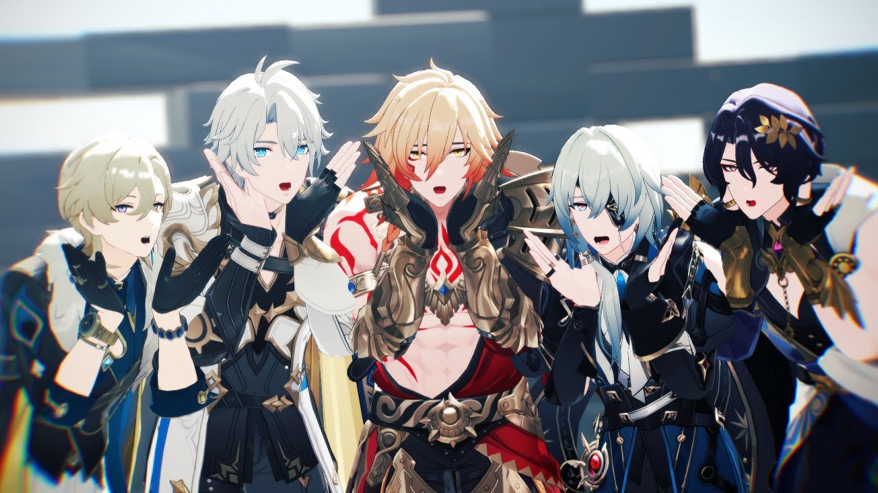【崩壊:スターレイルMMD】気まぐれメルシィ【ファイノン/モーディス/アナイクス/アベンチュリン/レイシオ】