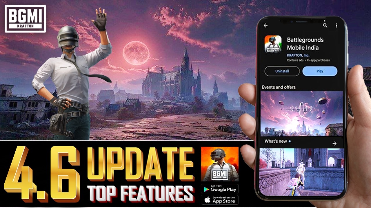 BGMI NEW UPDATE 4.6 : ALL NEW FEATURES , HUNTER vs VAMPIRE, BLOOD PACT, ALLY CARRY & MORE