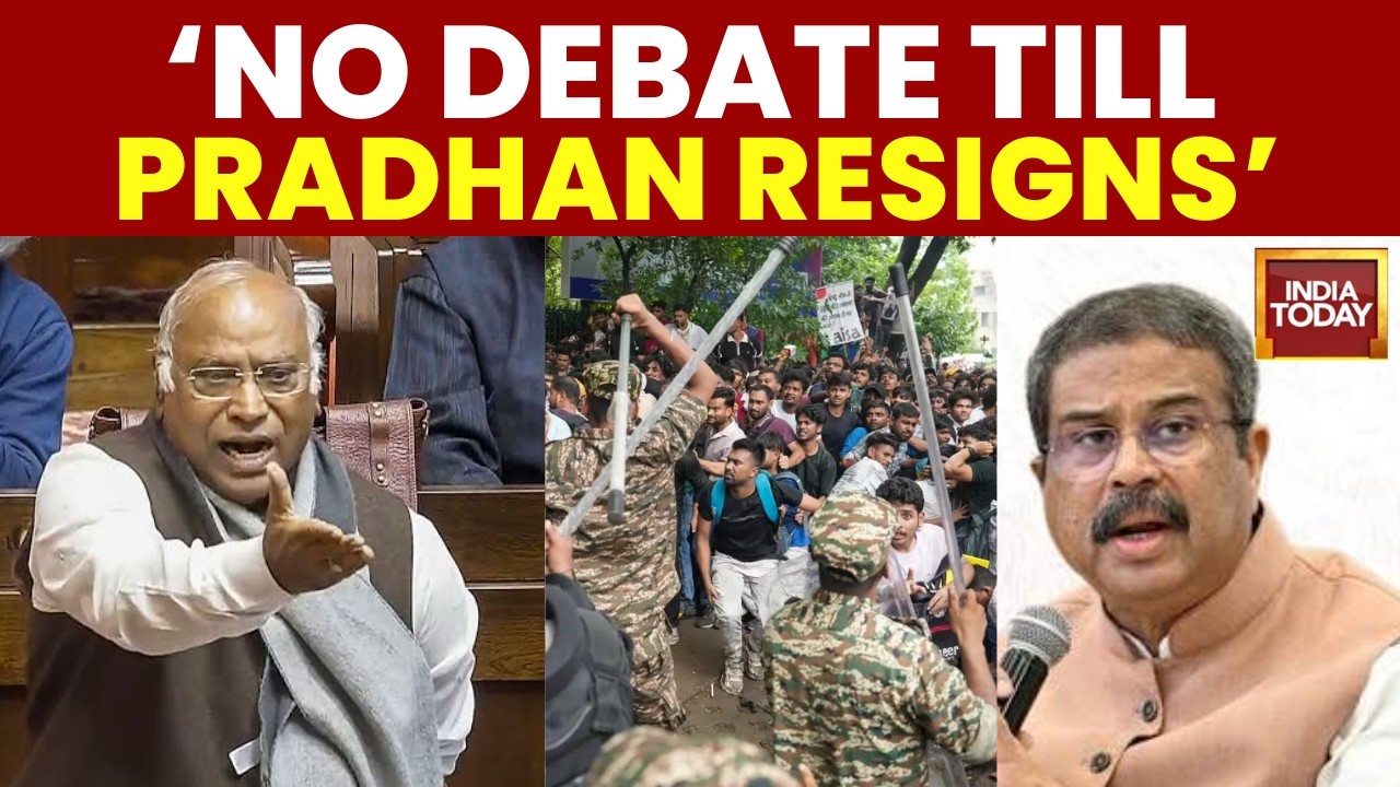 Mallikarjun Kharge Exclusive On Congress Demands On NEET Debate In Parliament | NEET Protest