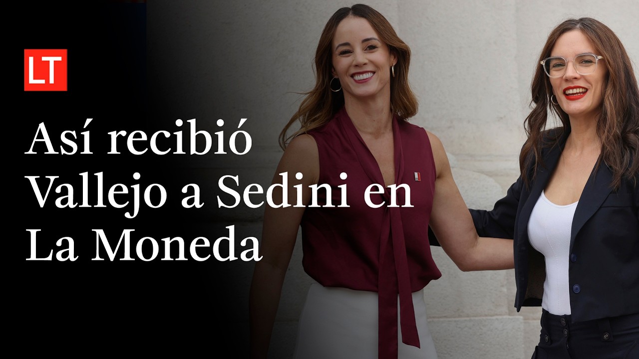 Así recibió Vallejo a Sedini en La Moneda para desarrollar la última bilateral entre ministros