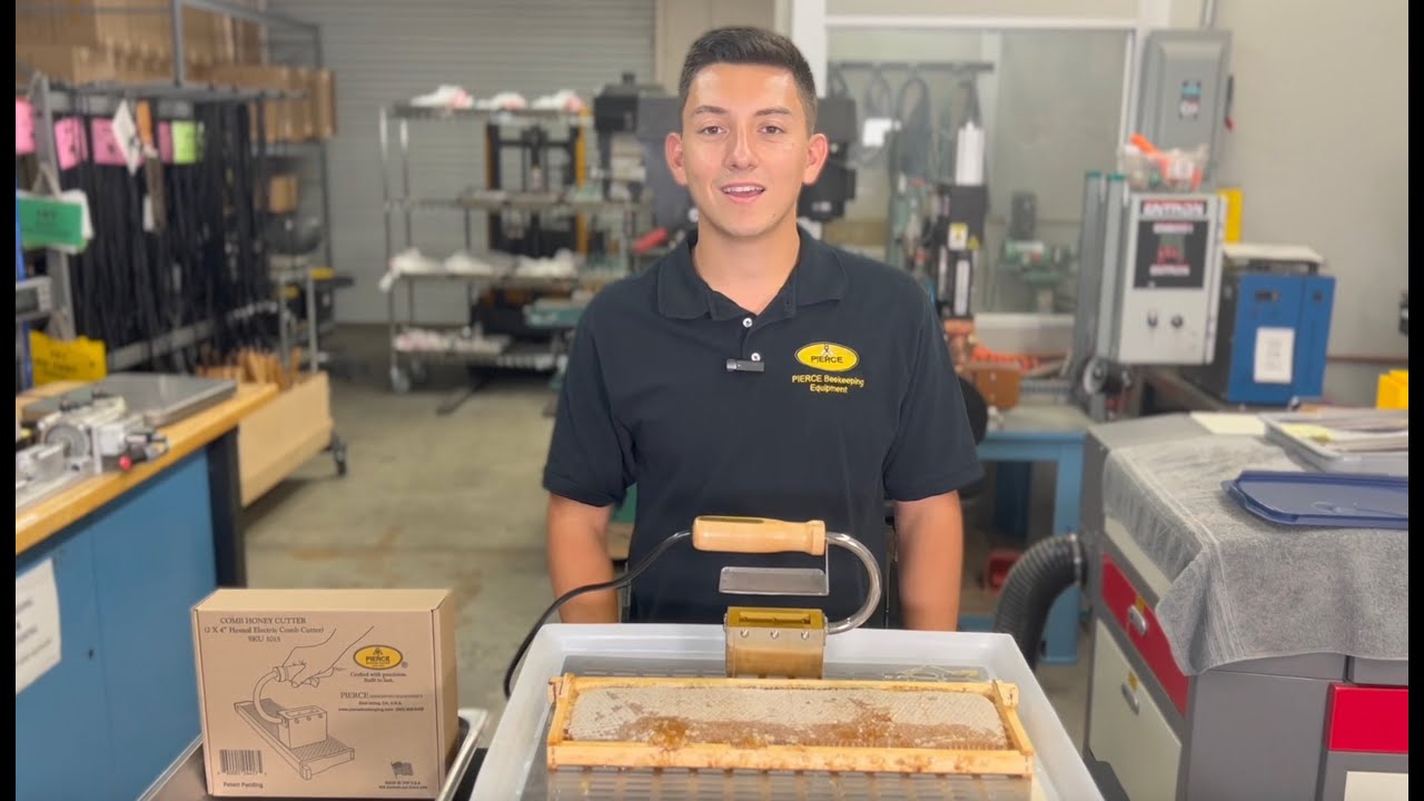 Electric Heated Comb Cutter - Pierce Beekeeping