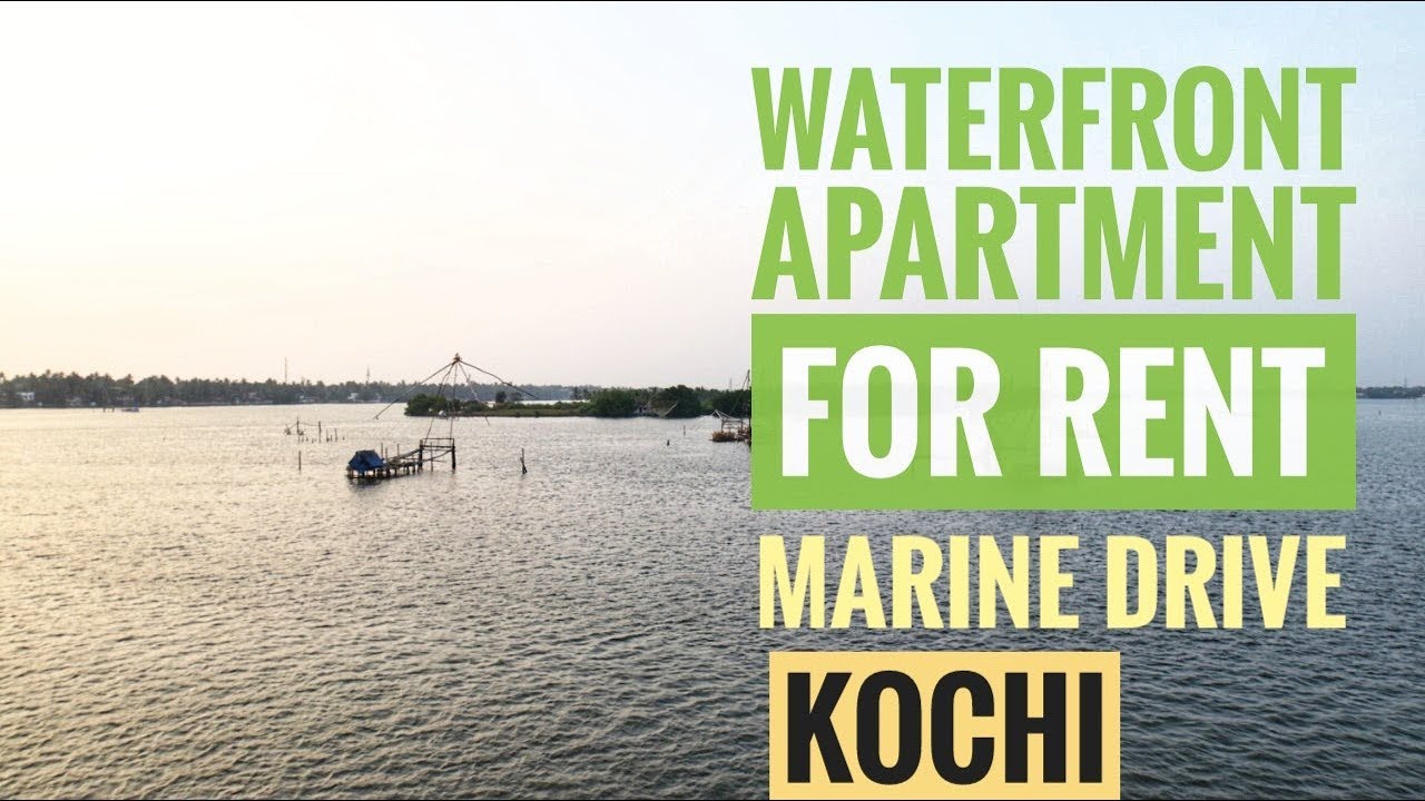 Prestige Neptune courtyard, marine drive , Kochi..... Furnished waterfront Apartment for rent
