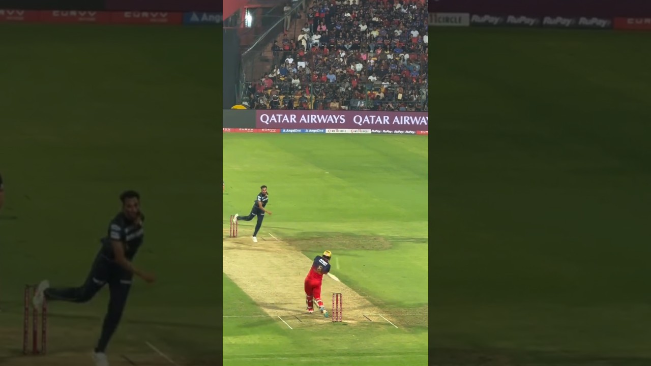 Tim David Powerfull Bat speed RCB vs GT IPL 2025 #yt #shorts #rcb