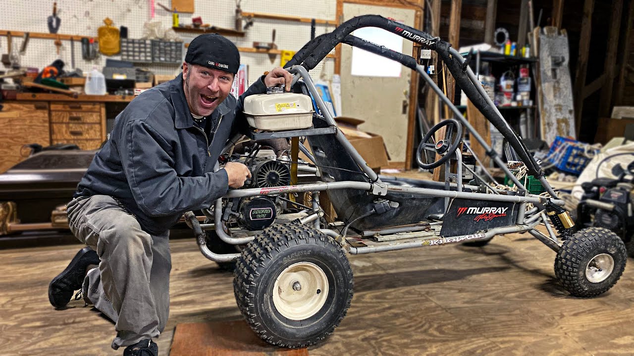 440cc 2 Stroke Go Kart Build | 38HP Murray Kilowatt!