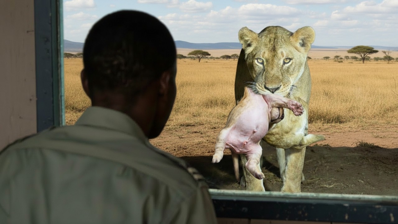 Lioness Carries Dying Cub 12 Miles to the Ranger's Door — What Happens Next Left Everyone in Tears!