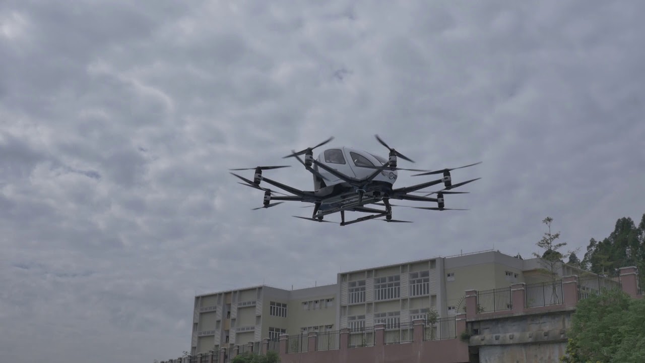 FACC AG | Flight with EHang Air Taxi