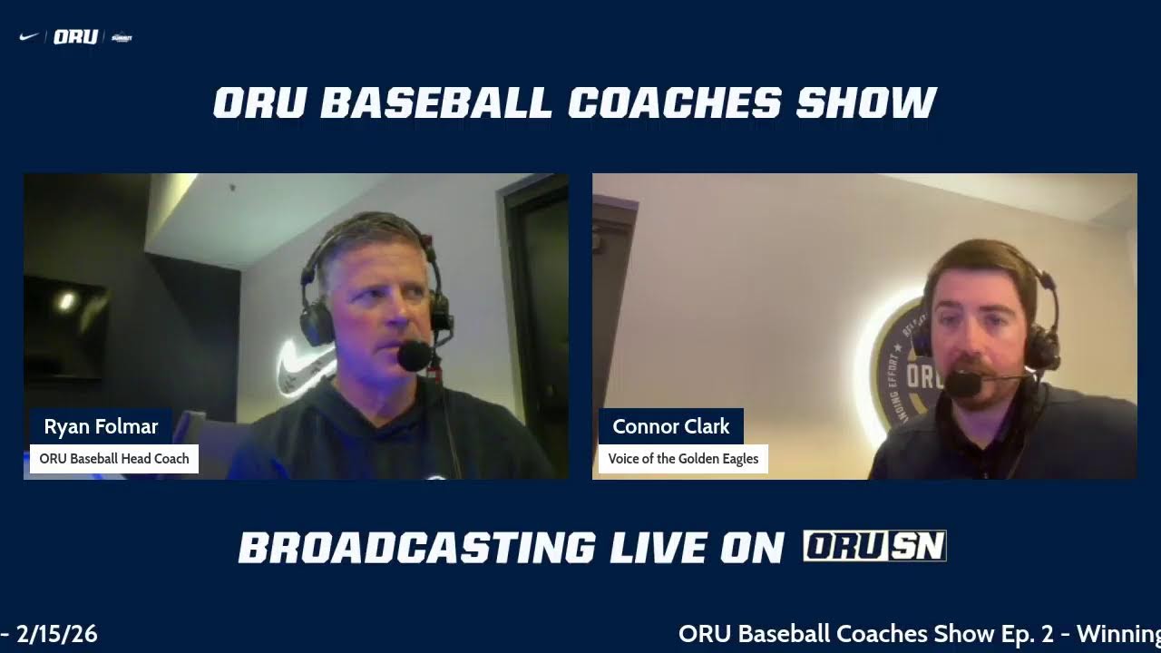 ORU Baseball Coaches Show Ep. 2 | #GoldenStandard