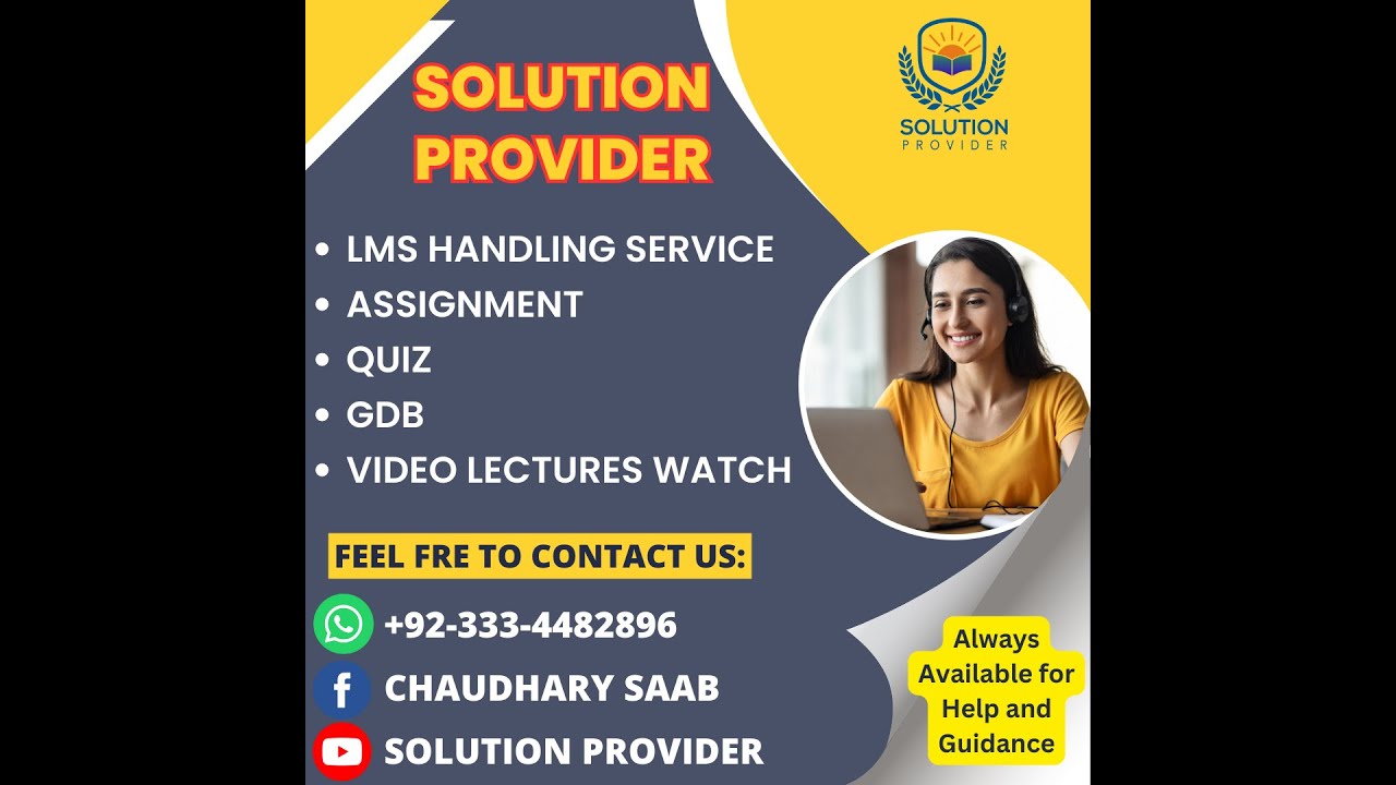 VU Learning Management System (VULMS) | VULMS Handling | VULMS Introduction | Assignments, Quiz, GDB