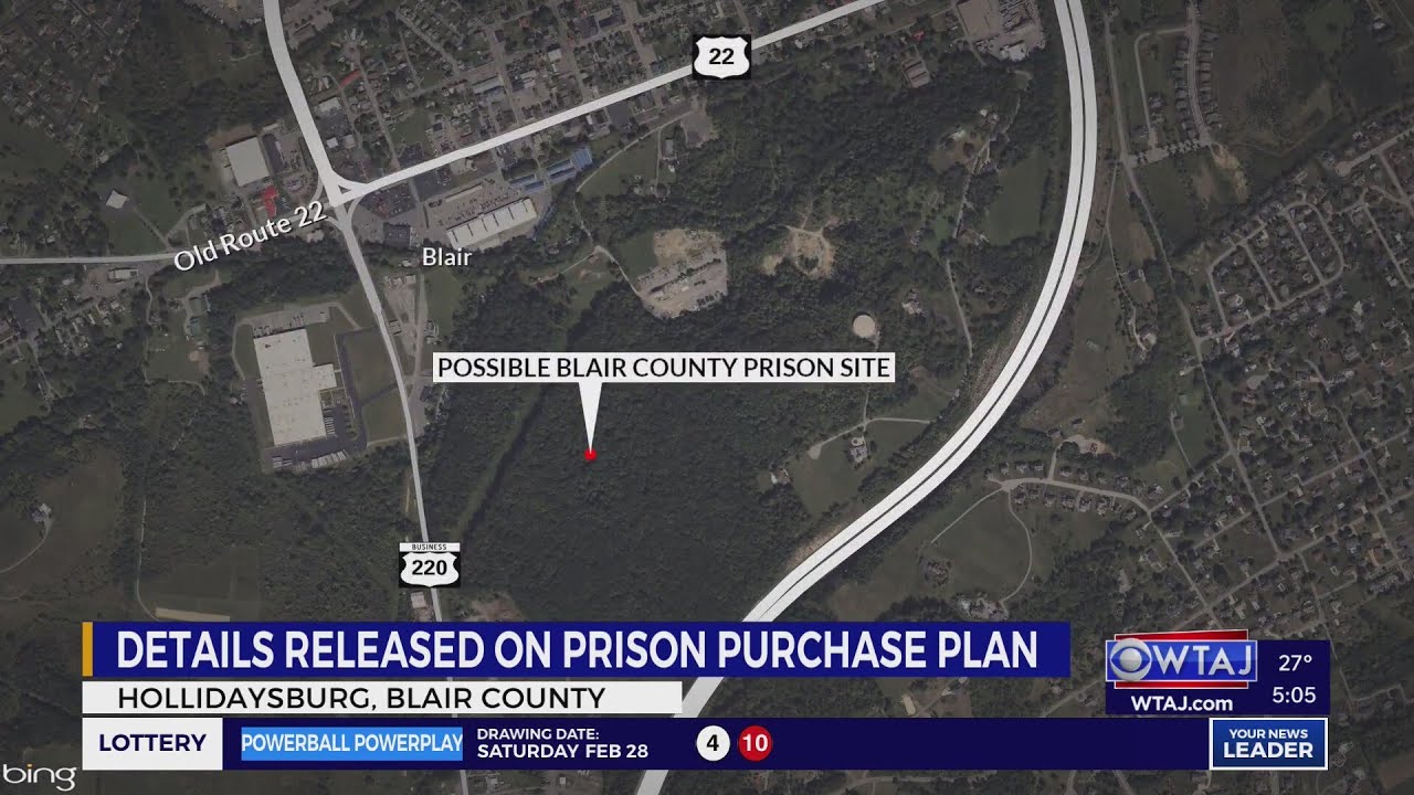 Blair County Prison land deal: New details on cost and where it stands