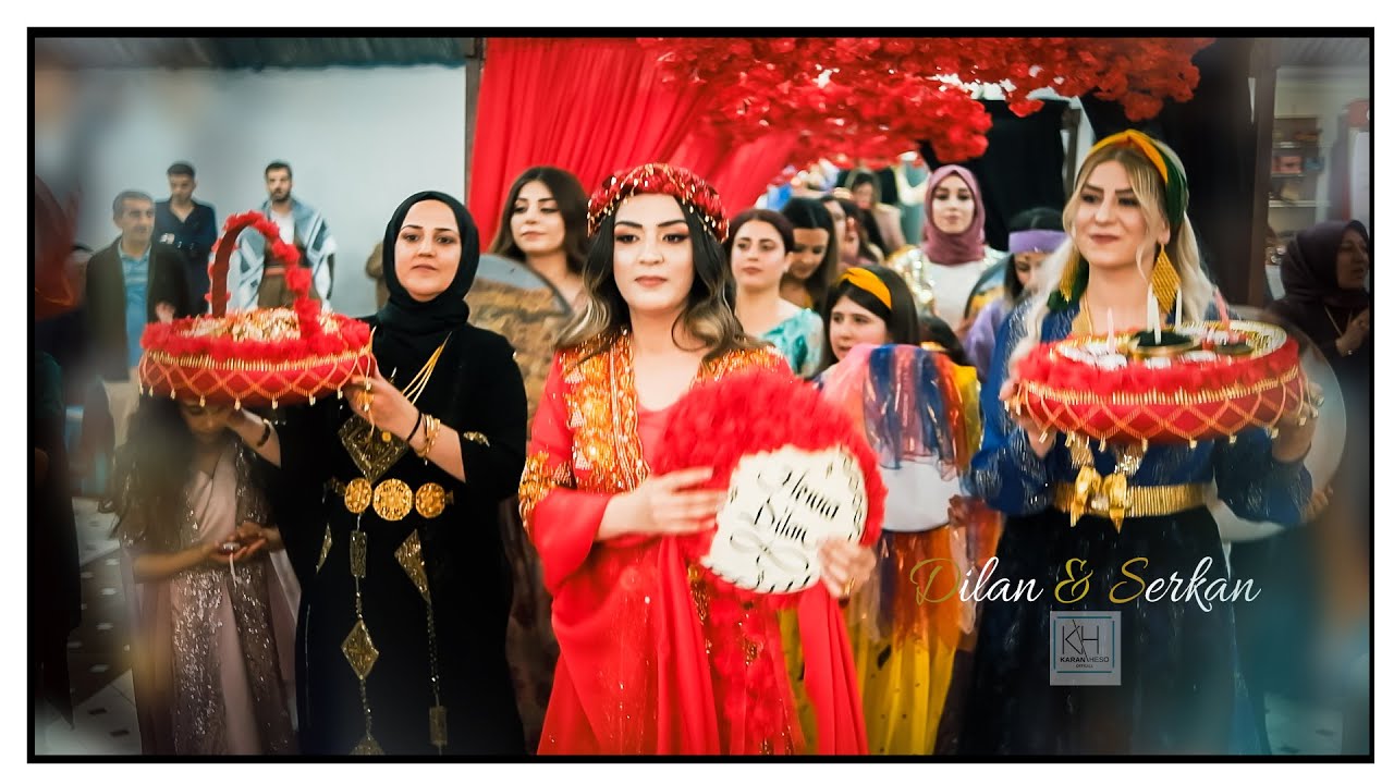 Serkan & Dilan . Geleri Meşkina Asireti  Kına 3 Kurdische Hochzeit by Karan officall