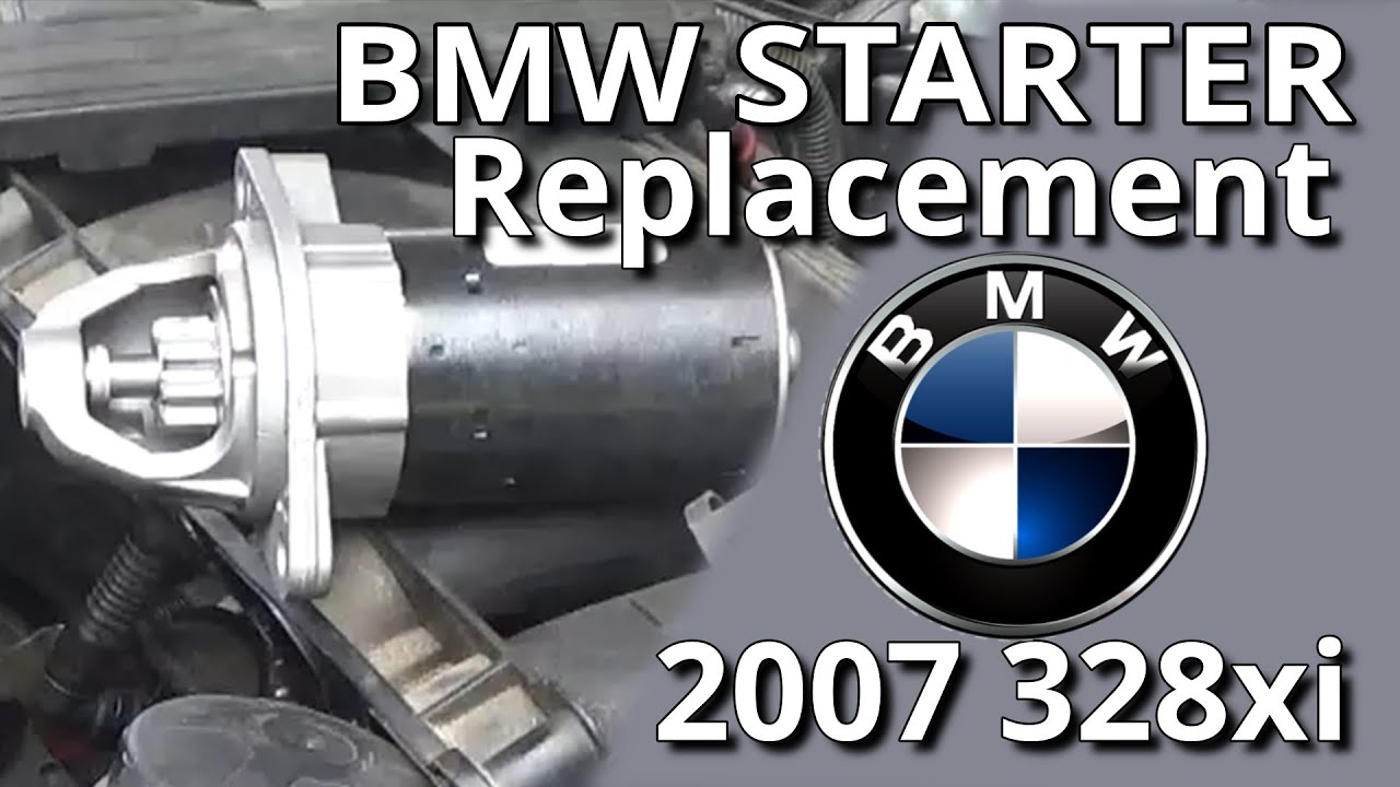 BMW N52 Starter Replacement! Fastest! N53 | N54 | 328i 328xi E90 E91 E92 E93 3 Series 5 Series
