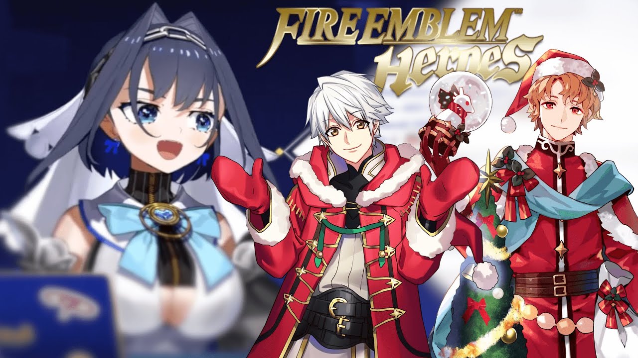 Kronii playing Fire Emblem Heroes during Stream and pulls a legendary in the Gacha! [HOLOLIVE EN]