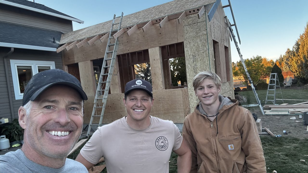 Frame Going Up!