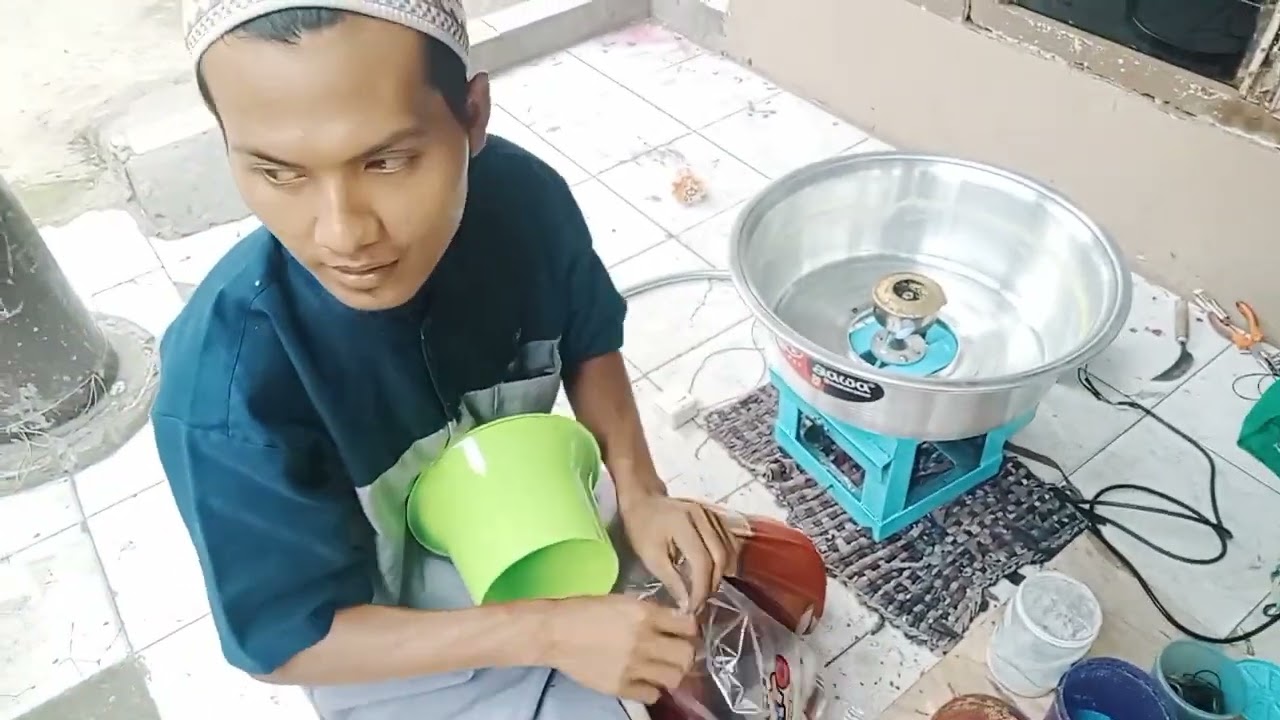 tes mesin harum manis sebelum d kirim ke sulsel