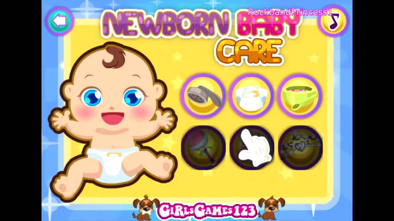 Little Girl Baby Games - Baby Care Games For Girls