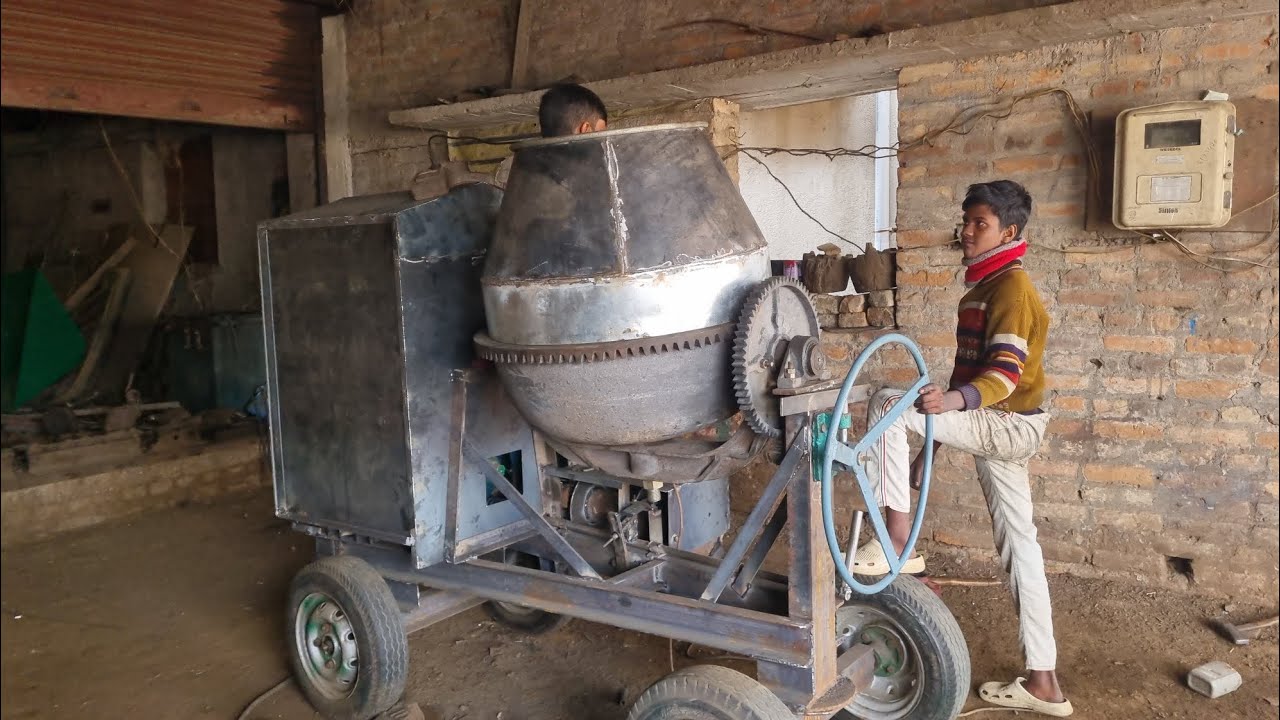 Concrete mini Lift machine and Mixer in india। WB LIFT machine #wblift 