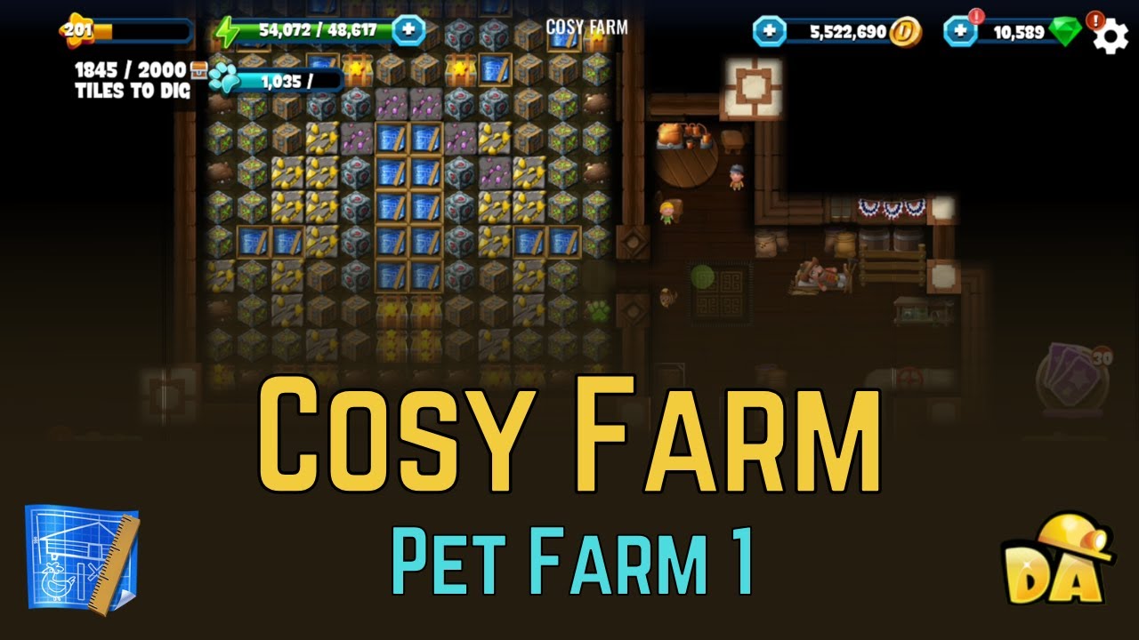 Cosy Farm - Pet Farm 1 - Diggy's Adventure