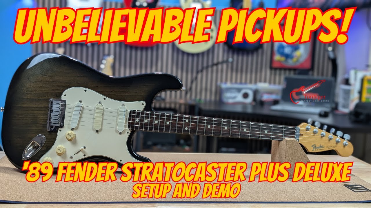 Unbelievable Pickups! The '89 Fender Stratocaster Plus Deluxe - Setup and Demo