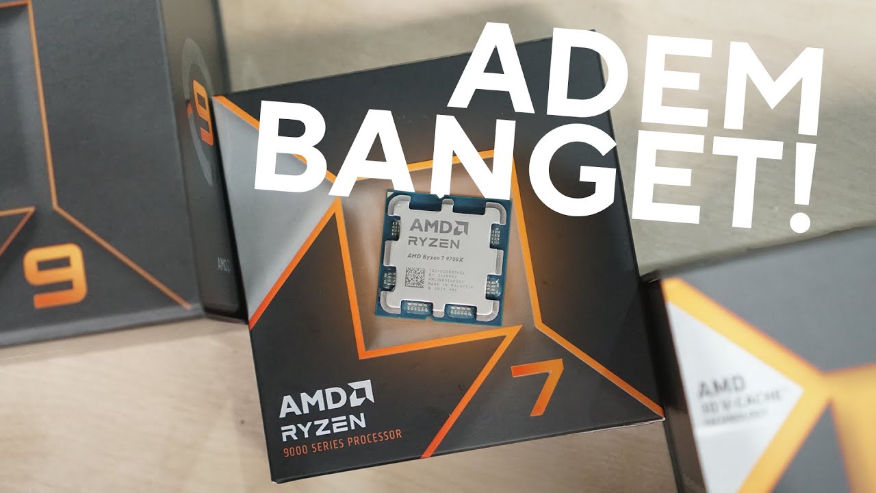 MAU CPU YANG ADEM? BELI INI! | Review AMD Ryzen 7 9700X (Indonesia)