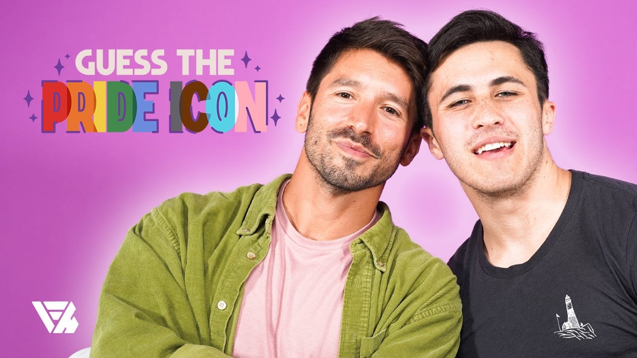 TikTok Couple Chris & Ian Guess Pride Icons Such As Lady Gaga, JoJo Siwa, Lil Nas X & More!