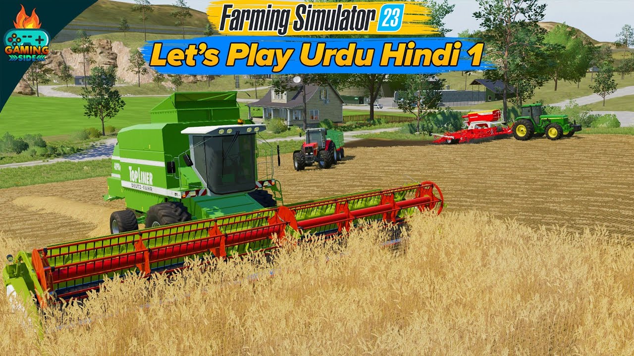 Let's Play Amberstone 1 - Farming Simulator 23 Mobile Android Gameplay